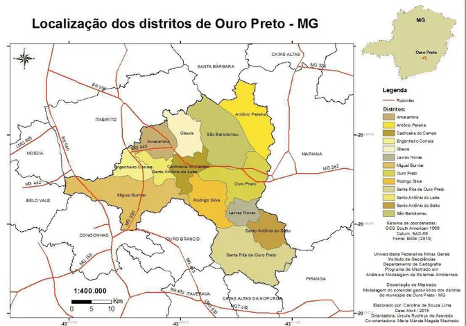 Figura 1 Mapa de localização 