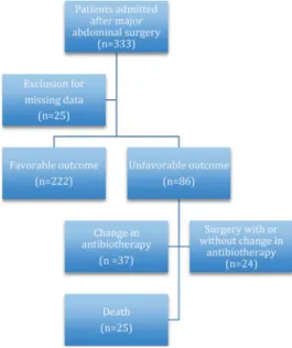 Figure 1 - Flow chart of the patient selection.