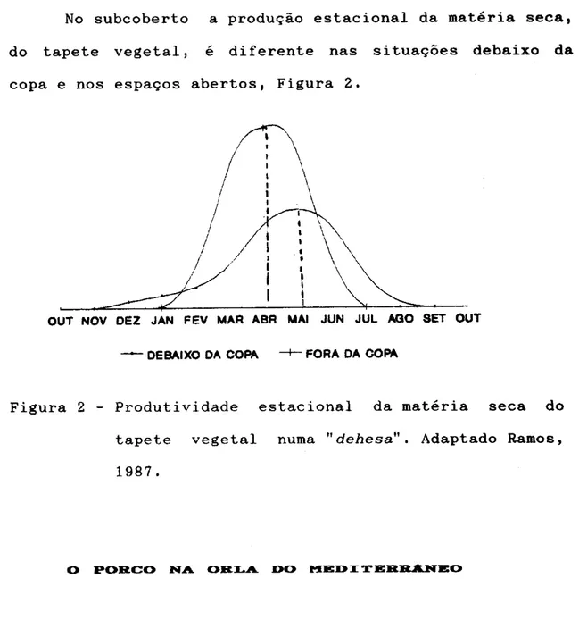 Figura 2 -  Produtividade  estacional  da  natéria  seca  do