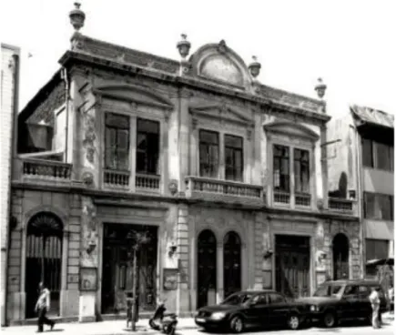 Fig. 4.1.1 – Imagem do alçado do edifício Constantino Nery enquanto inactivo. 