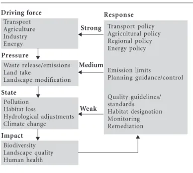 Figure 1.  DPSIR Framework.  Source:  EU Integrated Environmental Health Impact Assessment System