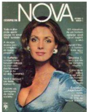 FIGURA 6  – Capa da edição número 1 da revista Nova. 