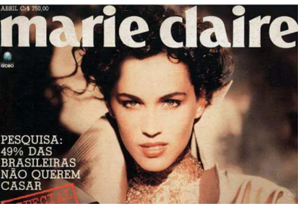FIGURA 7  – Capa da revista Marie Claire (1991). 