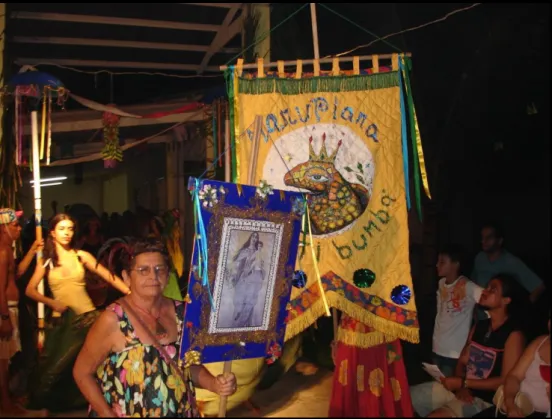 Fig. 15 - Batizado Jabuti-Bumbá. Rio Branco, Acre, 2005. Foto: Edunira Assef 