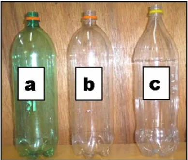 Figura 3.26 – Pré-seleção das garrafas a serem ensaiadas. 
