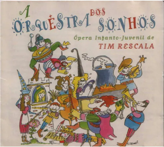 Figura 2: Capa do CD da ópera A Orquestra dos Sonhos.
