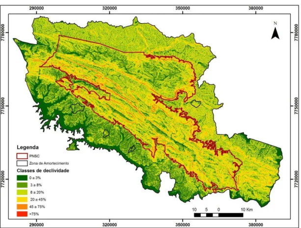 Figura 16 - Mapa de Declividade 