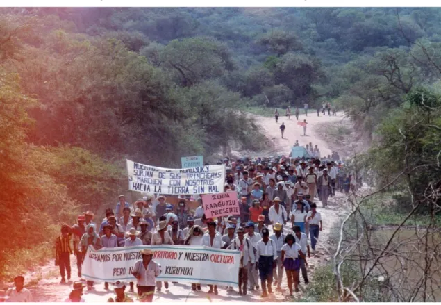 Figura 6: Marcha a caminho do centenário de Kuruyuki, 1992 