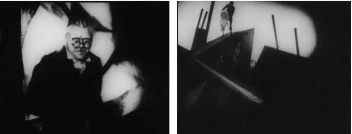Fig. 23 – O Gabinete do Dr. Caligari de Robert Wiene (1920) 
