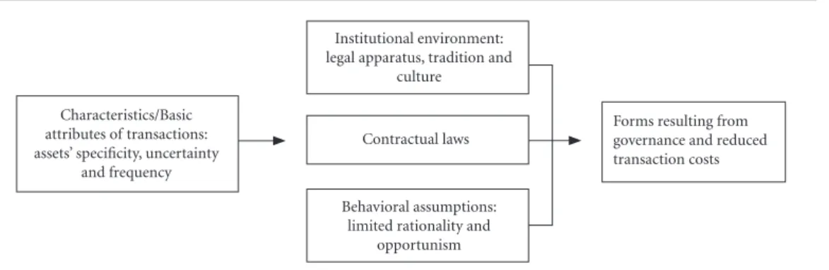 Figure 1. Scheme of Induction of Forms of Governance.