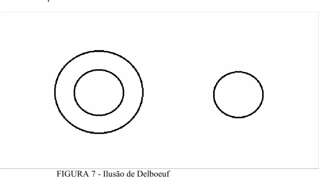 FIGURA 7 - Ilusão de Delboeuf 