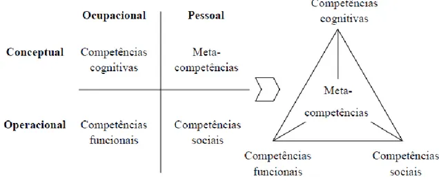 Figura 5 – Representação da Tipologia das Competências 