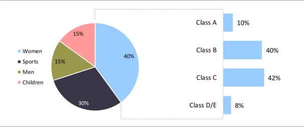 Figure 13 – Footwear Consumption by Segment (2012) 