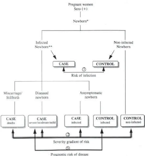 FIGURE 2. Case-Control Design: Risk Factors for Congenital T. cruzi Transmission