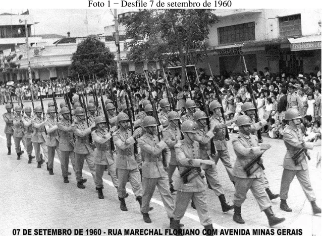 Foto 1 − Desfile 7 de setembro de 1960 