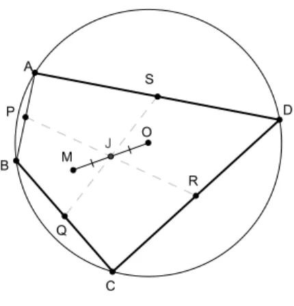 Figura 1.2: Notação para quadriláteros ins
ritíveis