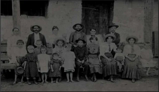 FOTO 6  – Família de Colonos Imigrantes, 1890 