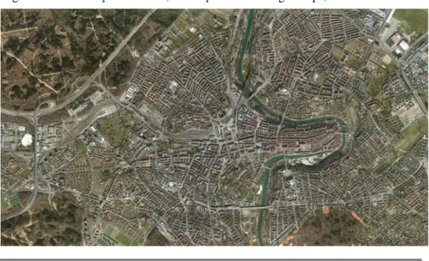Figura 11: Localização de Berna, na Suíça. Fonte: Google maps, 2012.