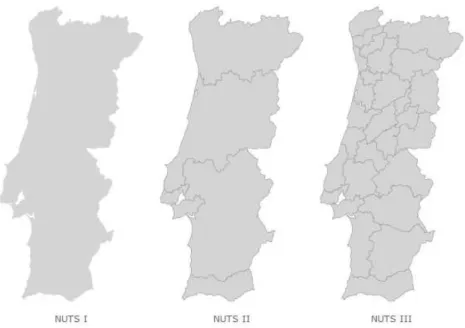 Fig. 1  –  Divisão Administrativa actual. 