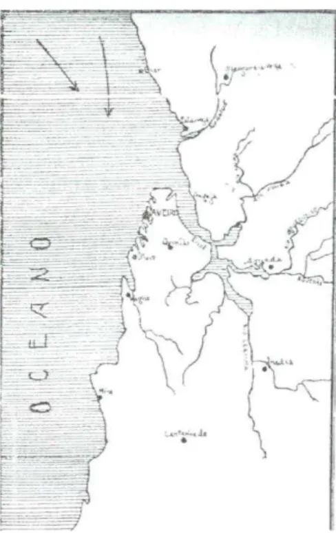 Fig. 8  –  Rio Boco desembocando no mar 