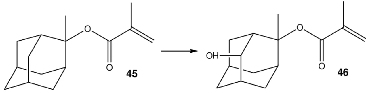 Figura 12 - Hidroxilação de um derivado do adamantano por B. bassiana  Glicosilação 