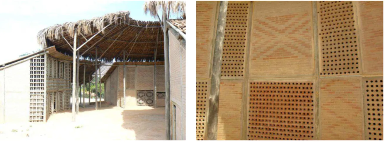 Fig 09: Detalhes da Casa de Cultura, Sumaré I, 2014. Fonte: arquivo pessoal 