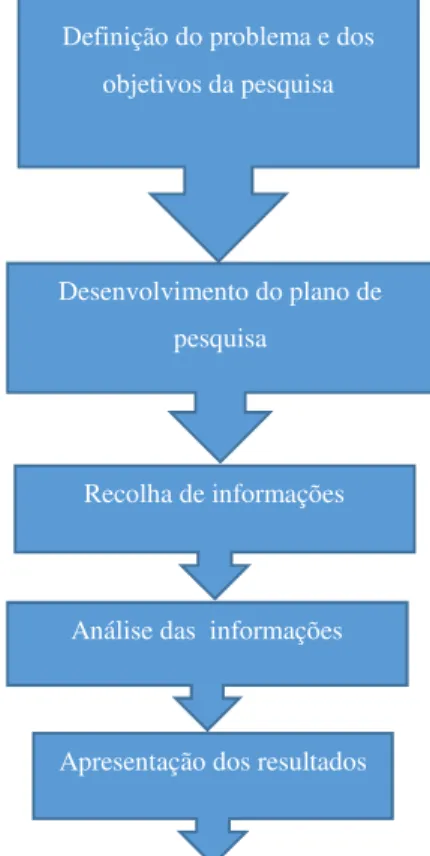 Fig. 5 – O processo de pesquisa de marketing 