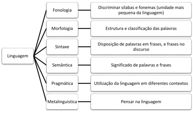 Figura 1 - A Linguagem (Hallahan et al, 2005) 