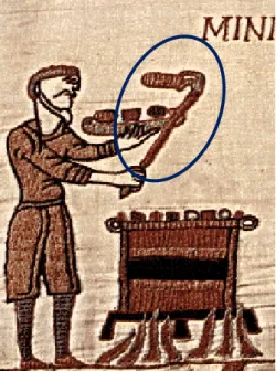 Figura 1 - Pormenor da tapeçaria Bayeux (século XI) 2 . 
