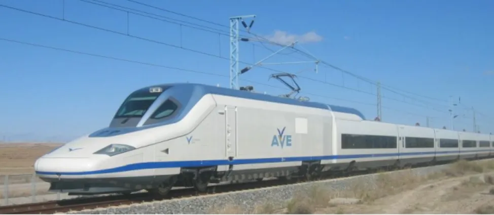 Figura 1.13 - Comboio Talgo (Espanha) [14] 