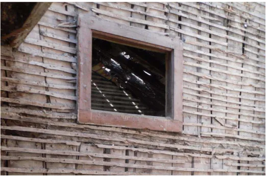 Fig. 10 - Casas Tradicionais: Construção em Tabique. 