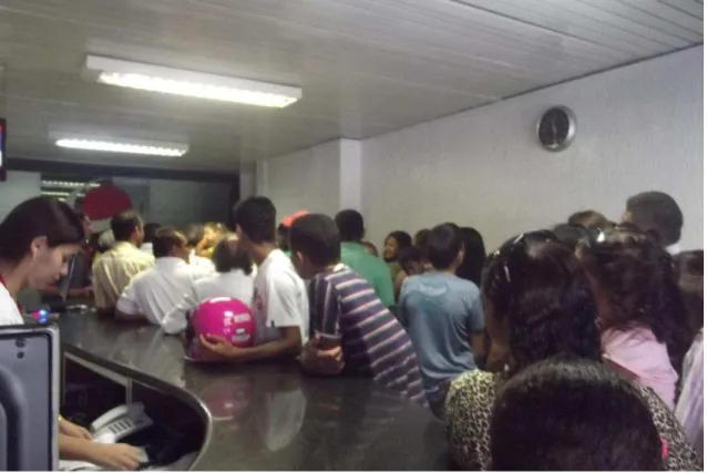 Figura 4: Público na recepção do programa 