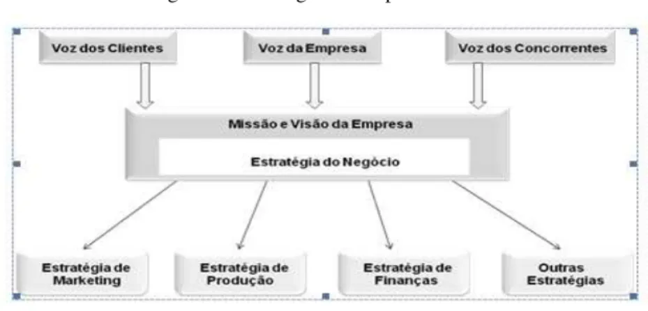 Figura 5 - Estratégias na empresa 