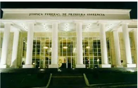 Figura 3 - Fachada do edifício sede da JFPB em João Pessoa – PB 