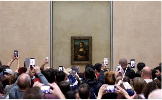 Figura 6 – VINCI, Leonardo da. Mona Lisa. 1503. 1 original de arte, óleo sobre tela, 77 cm x 53 cm