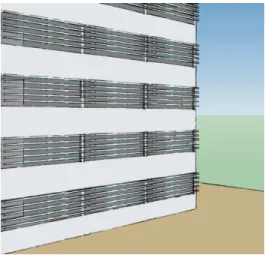 Figura 6 - Edifício com proteção solar 