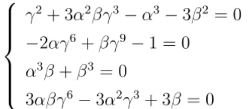 Figura 3.2: Quatro conjuntos disjuntos que estratificam φ(R d ).