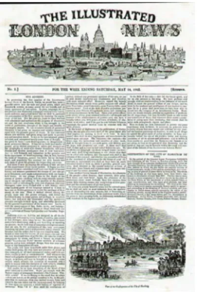Ilustração 4 – Primeira página do Illustrated London News, de 1842 10