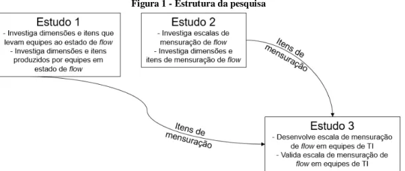 Figura 1 - Estrutura da pesquisa 