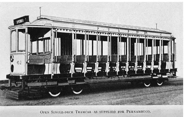 Figura 5 - Locomotiva da  Tramways . Imagem da coleção Allen Morrison 