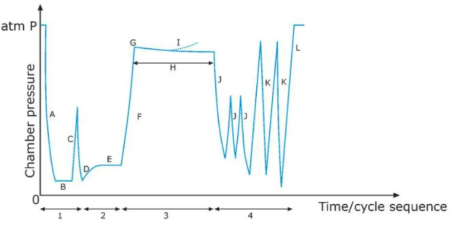 Figure 1.1 outlines an hypothetical and typical 100 % EO process cycle.  