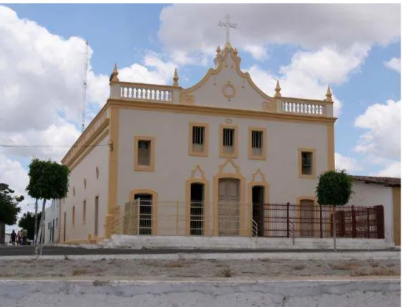 Figura 3 - Igreja Matriz do Bom Jesus dos Martírios localizada no centro da cidade 