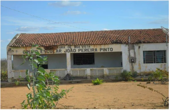 Figura 6 - Grupo Escolar José Pereira Pinto em estágio de deterioração 
