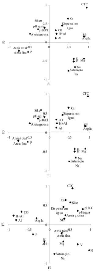 Figura  3  -  Agrupamento  dos  atributos  dos  solos  do  Golfão  Maranhense 
