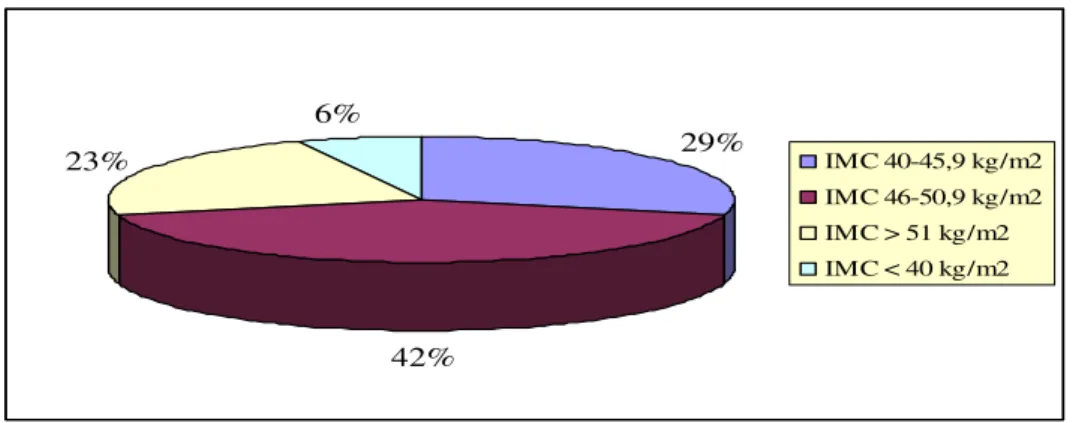 Figura 5 – Distribuição dos entrevistados segundo o IMC. João Pessoa – PB, 2009. 