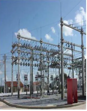 Figura 2.5 - Subestação de Rio Tinto II (Energisa/PB), do tipo abaixadora 69/13,8 kV. 