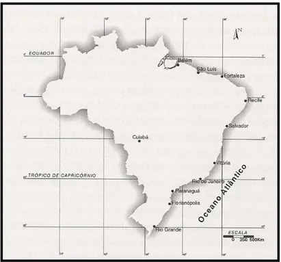 Figura 1 – Casas de Expostos: 1726-1855 
