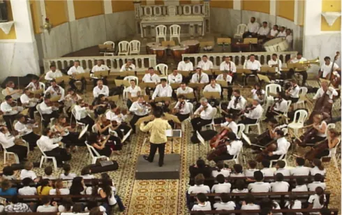 FIGURA 25 - Concerto didático da OSPB no Colégio Marista Pio X  Fonte: Mônica Nóbrega   