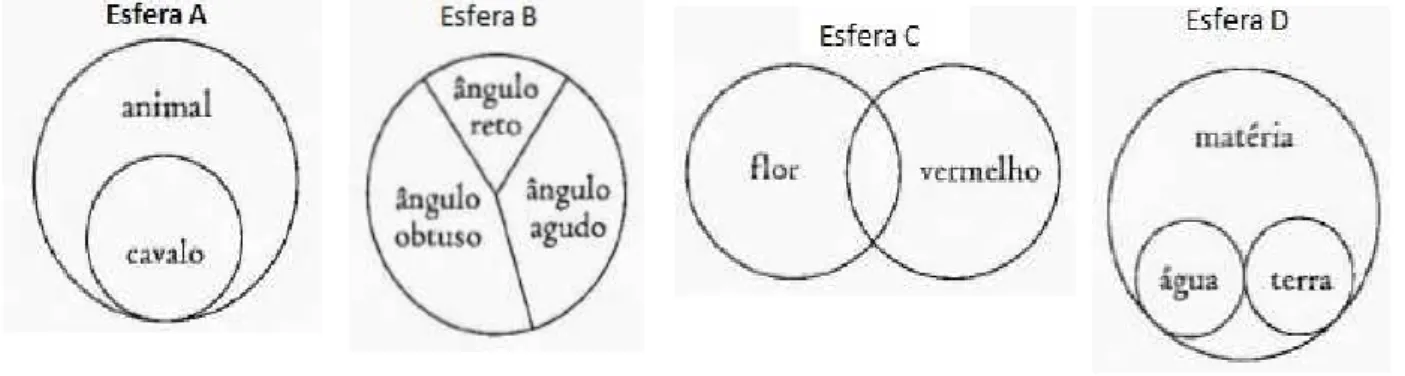 FIGURA 7 – Esferas conceituais de Schopenhauer 