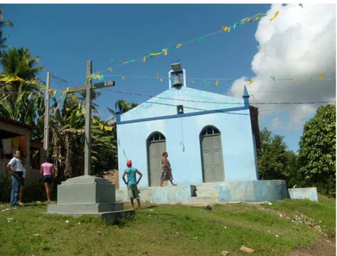 Figura 5:Foto da Igreja de Nossa Senhora da Conceição, na Aldeia São Francisco  